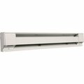 Fahrenheat 30 In. 500W 240V Electric Baseboard Heater, Northern White F25426